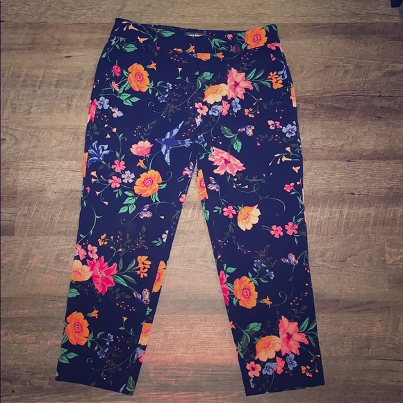 Old Navy Pants - Floral Mid Rise Trouser